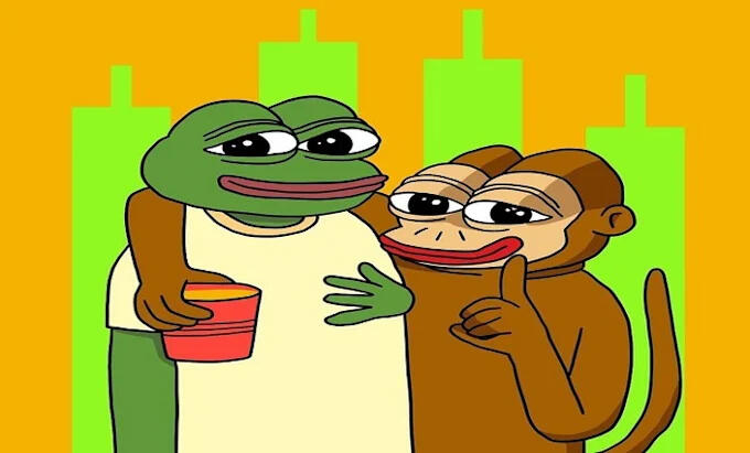 Meme coin art