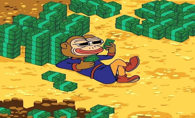 Meme coin art