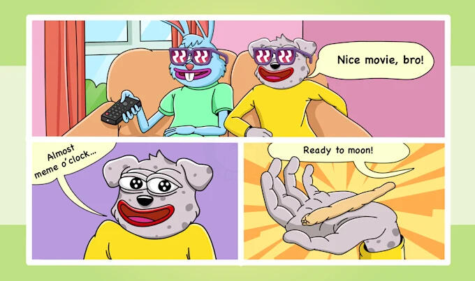 Funny meme art