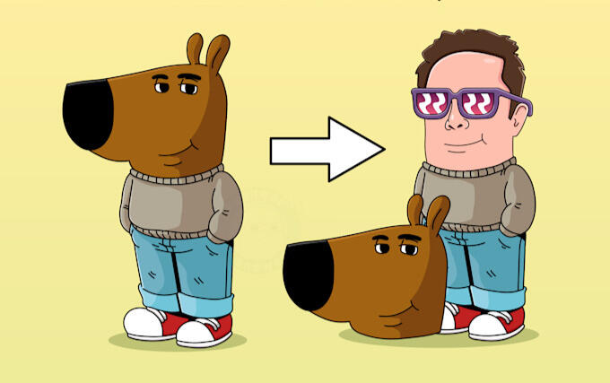 Custom funny meme coin art